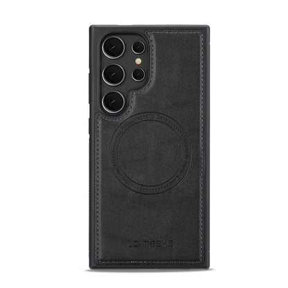 LC.IMEEKE L3 For Samsung	Galaxy S25 Ultra Magnetic Case Detachable Card Holder Leather + TPU Mobile Cover