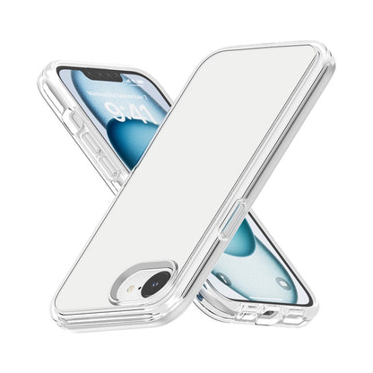 For iPhone 17e / 16e Magnetic Case Support Wireless Charging PC + TPU Clear Phone Cover