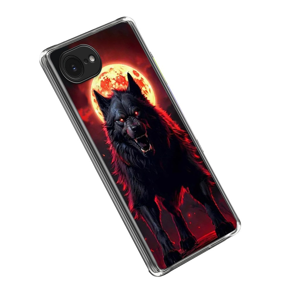 For iPhone 17e / 16e Case IMD Pattern Printed Shockproof TPU Phone Cover
