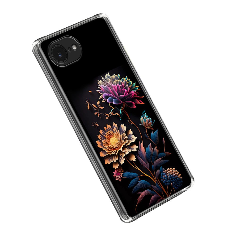 For iPhone 17e / 16e Case IMD Pattern Printed Shockproof TPU Phone Cover