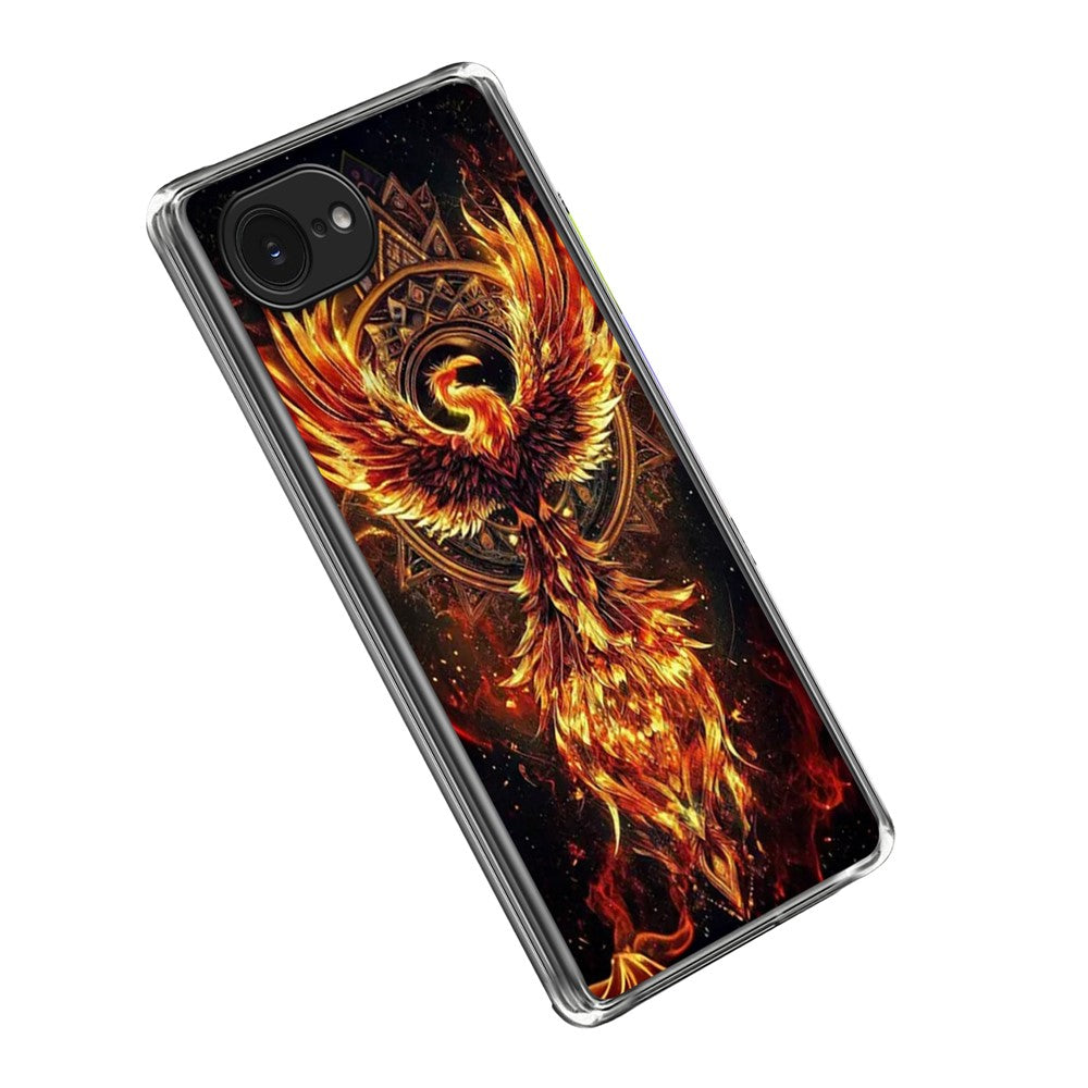 For iPhone 17e / 16e Case IMD Pattern Printed Shockproof TPU Phone Cover