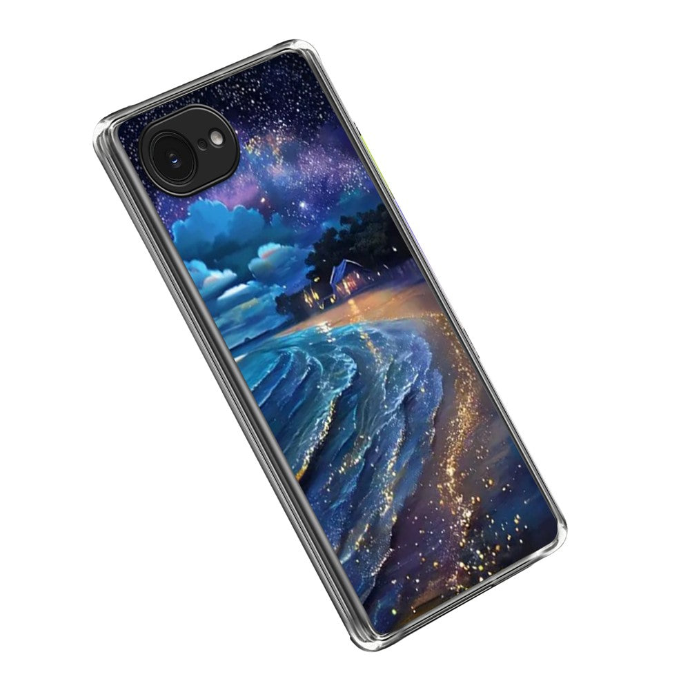 For iPhone 17e / 16e Case IMD Pattern Printed Shockproof TPU Phone Cover