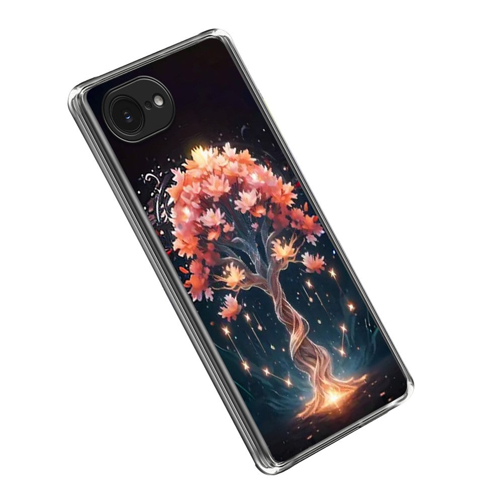 For iPhone 17e / 16e Case IMD Pattern Printed Shockproof TPU Phone Cover