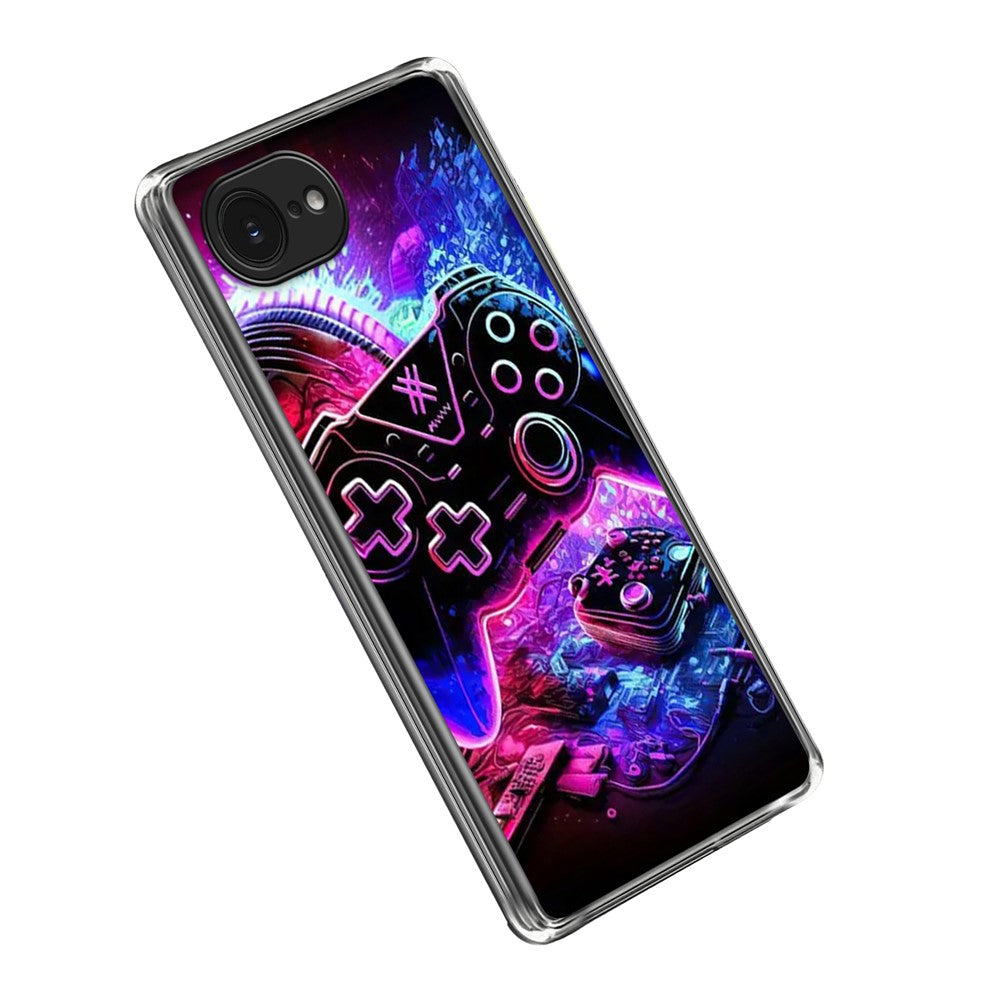 For iPhone 17e / 16e Case IMD Pattern Printed Shockproof TPU Phone Cover