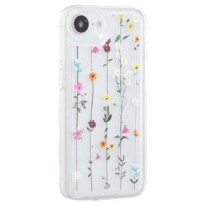 For iPhone 17e / 16e Case Floral Pattern Airbag Anti Drop TPU Phone Back Cover