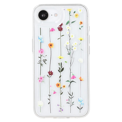 For iPhone 17e / 16e Case Floral Pattern Airbag Anti Drop TPU Phone Back Cover