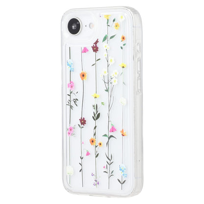 For iPhone 17e / 16e Case Floral Pattern Airbag Anti Drop TPU Phone Back Cover