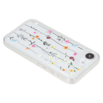 For iPhone 17e / 16e Case Floral Pattern Airbag Anti Drop TPU Phone Back Cover