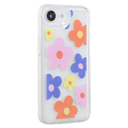 For iPhone 17e / 16e Case Floral Pattern Airbag Anti Drop TPU Phone Back Cover