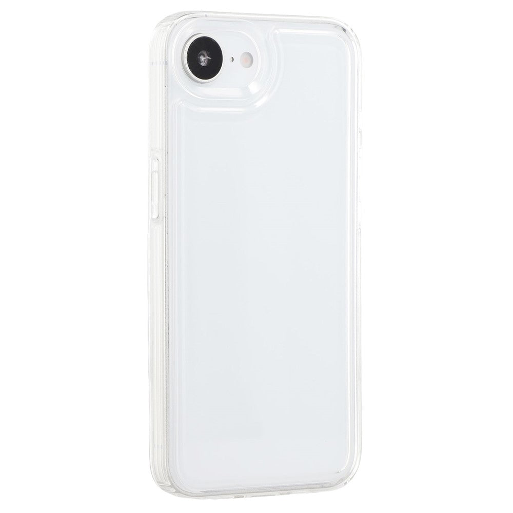 For iPhone 17e / 16e Case HD Clear Soft TPU Phone Back Cover Airbag Protection