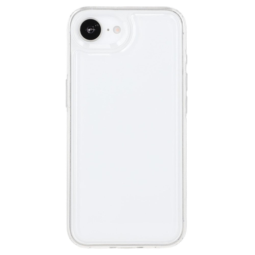 For iPhone 17e / 16e Case HD Clear Soft TPU Phone Back Cover Airbag Protection