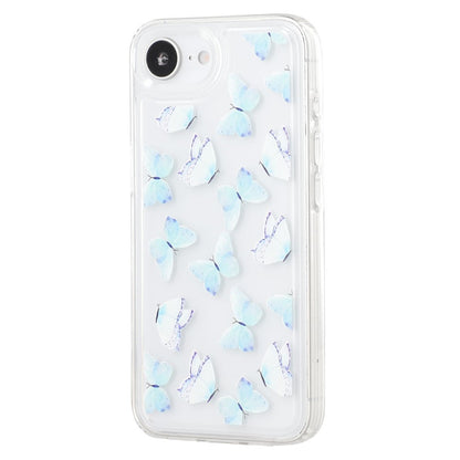 For iPhone 17e / 16e Case Anti-Drop Airbag Butterfly Pattern Printing TPU Phone Cover