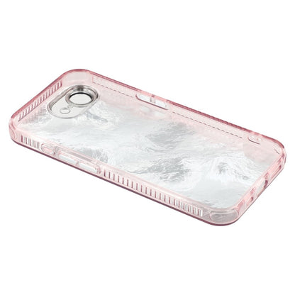 For iPhone 17e / 16e Case IMD Design Shockproof PC+TPU Phone Cover with Glass Lens Film