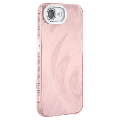 For iPhone 17e / 16e Case IMD Design Shockproof PC+TPU Phone Cover with Glass Lens Film