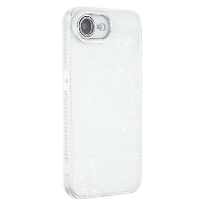 For iPhone 17e / 16e Case IMD Design Shockproof PC+TPU Phone Cover with Glass Lens Film