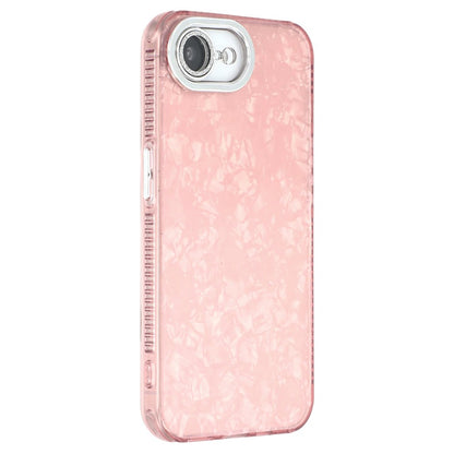 For iPhone 17e / 16e Case IMD Design Shockproof PC+TPU Phone Cover with Glass Lens Film