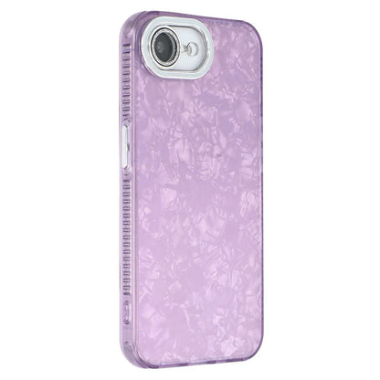 For iPhone 17e / 16e Case IMD Design Shockproof PC+TPU Phone Cover with Glass Lens Film