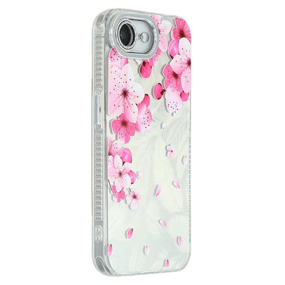 For iPhone 17e / 16e Case with Glass Lens Film Electroplated IMD TPU+PC Phone Back Cover