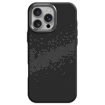 For iPhone 14 Pro Case Compatible with MagSafe Milky Way Pattern TPU + PC Anti Fingerprint Phone Back Cover