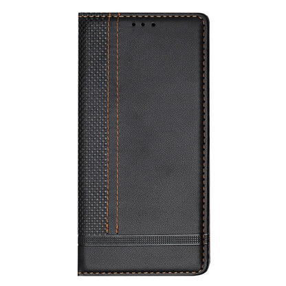 For iPhone 17e / 16e Case L-Shaped Grid Pattern Leather Stand Phone Cover with Card Slots