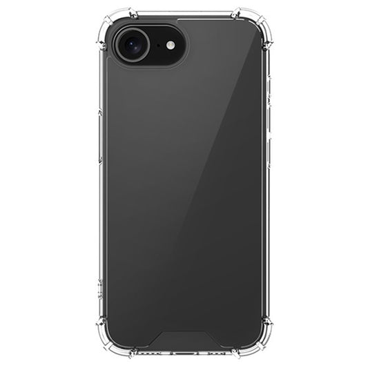 For iPhone 17e / 16e Clear Phone Case TPU + Acrylic 1.5mm Shockproof Back Cover