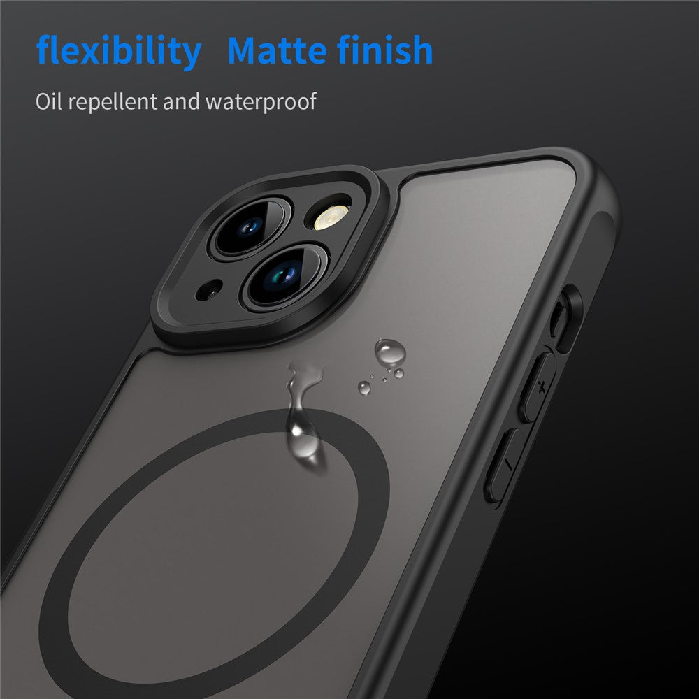 For iPhone 14 Case Compatible with MagSafe Anti Drop PC + TPU Phone Cover