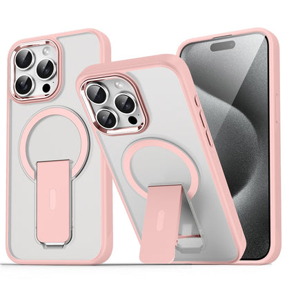 For iPhone 14 Pro Case Compatible with MagSafe PC + TPU Phone Cover with Kickstand