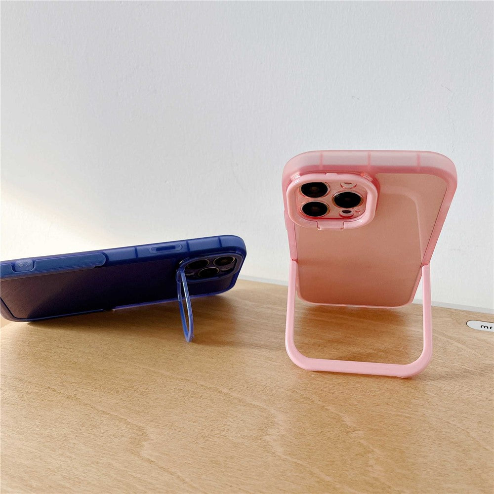 Anti-drop Phone Case for iPhone 14 Pro Max, Supporting Kickstand Camera Protection Phone Protective Back Cover
