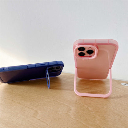 Anti-drop Phone Case for iPhone 14 Pro Max, Supporting Kickstand Camera Protection Phone Protective Back Cover