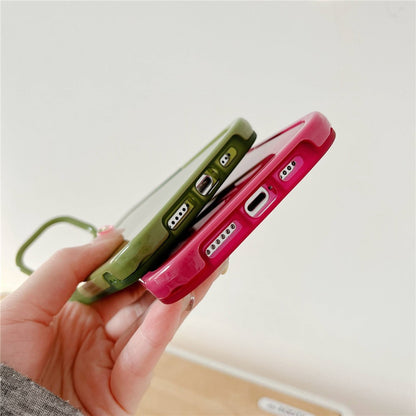 Anti-drop Phone Case for iPhone 14 Pro Max, Supporting Kickstand Camera Protection Phone Protective Back Cover