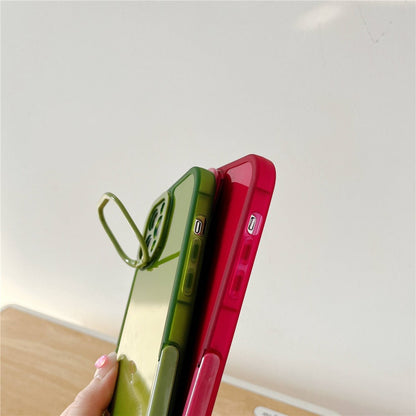Anti-drop Phone Case for iPhone 14 Pro Max, Supporting Kickstand Camera Protection Phone Protective Back Cover