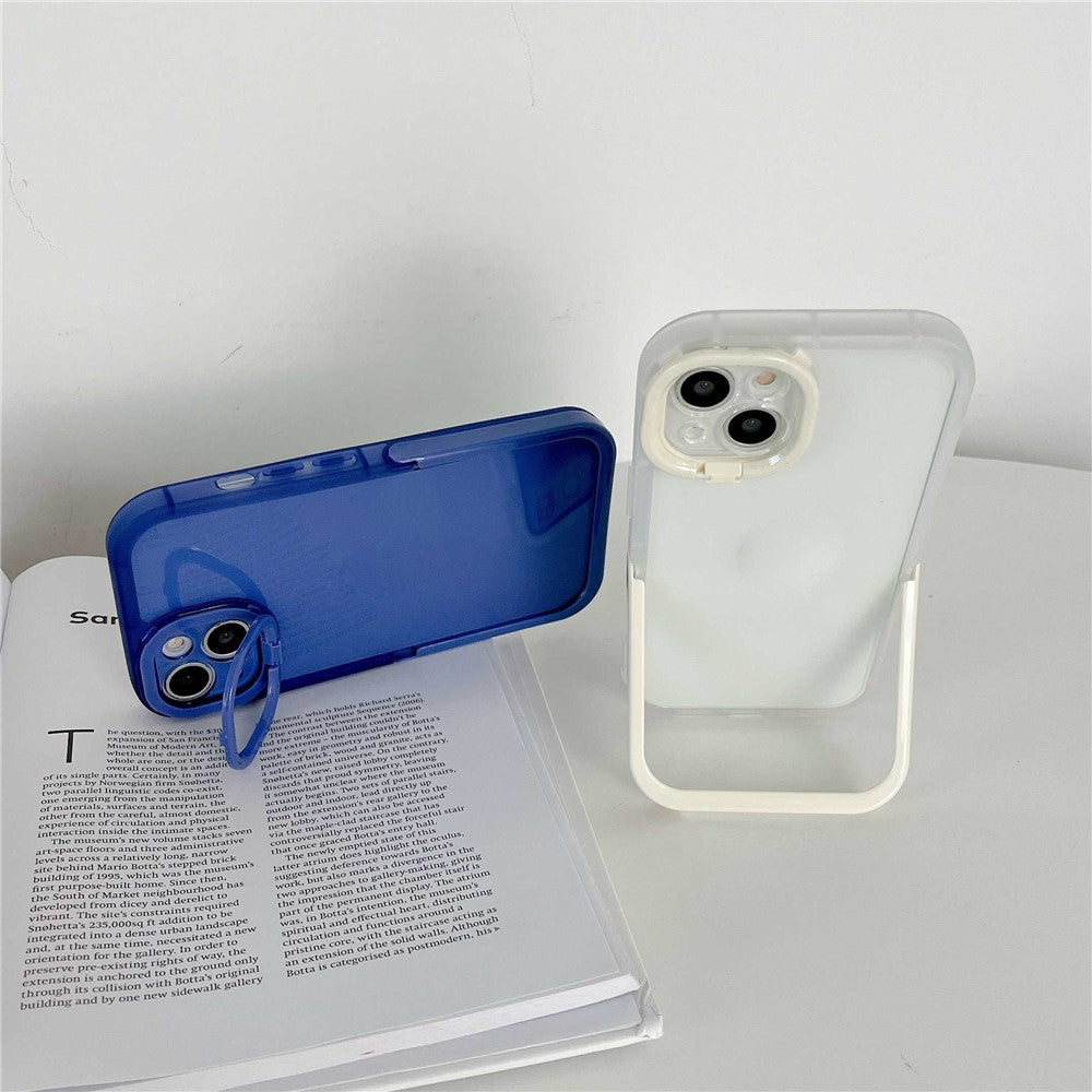 Anti-drop Phone Case for iPhone 14 Pro Max, Supporting Kickstand Camera Protection Phone Protective Back Cover