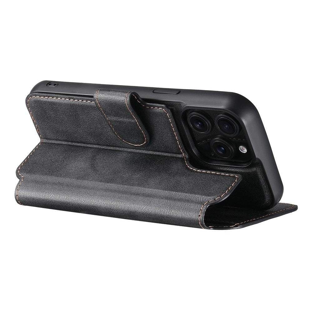 SUTENI Q-05 For iPhone 14 Pro Wallet Case 2 in 1 Detachable Leather Flip Phone Cover with Stand