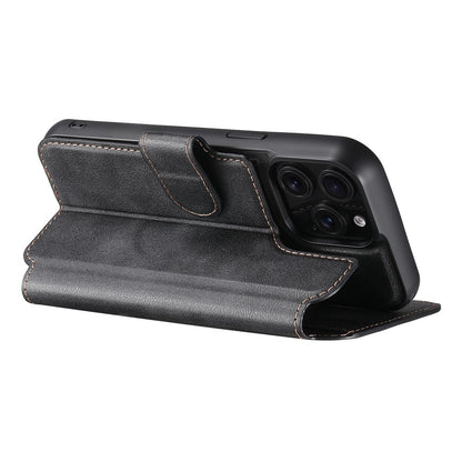 SUTENI Q-05 For iPhone 14 Pro Wallet Case 2 in 1 Detachable Leather Flip Phone Cover with Stand