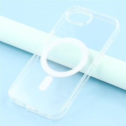 For iPhone 17e / 16e Magnetic Case Acrylic+TPU Clear Phone Cover