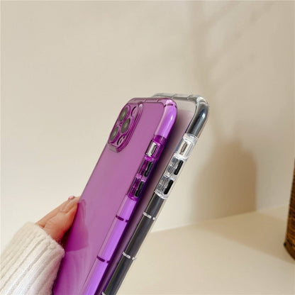 For iPhone 14 Pro Max Luminous Noctilucent Bumper Phone Case Shockproof Flexible TPU Shell