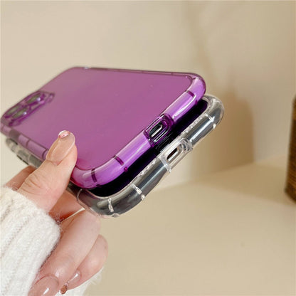 For iPhone 14 Pro Max Luminous Noctilucent Bumper Phone Case Shockproof Flexible TPU Shell
