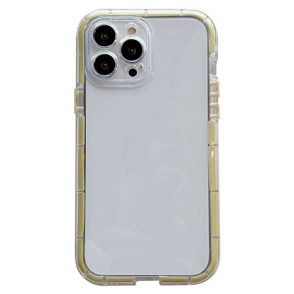 For iPhone 14 Pro Max Luminous Noctilucent Bumper Phone Case Shockproof Flexible TPU Shell