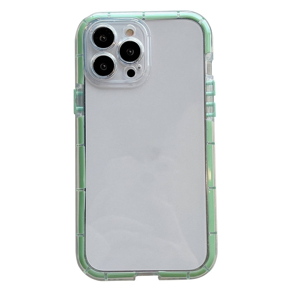 For iPhone 14 Pro Max Luminous Noctilucent Bumper Phone Case Shockproof Flexible TPU Shell