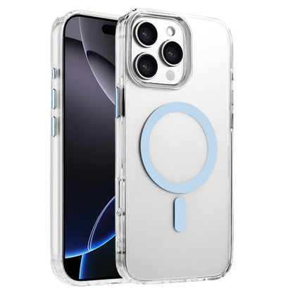 For iPhone 16 Pro Max Case Compatible with MagSafe Clear PC + TPU Sealed Magnetic Phone Cover