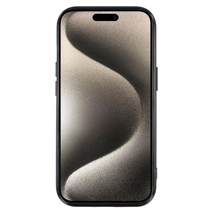 For iPhone 15 Case Compatible with MagSafe Sparkling Rhinestone Decor TPU + PC Clear Phone Back Cover