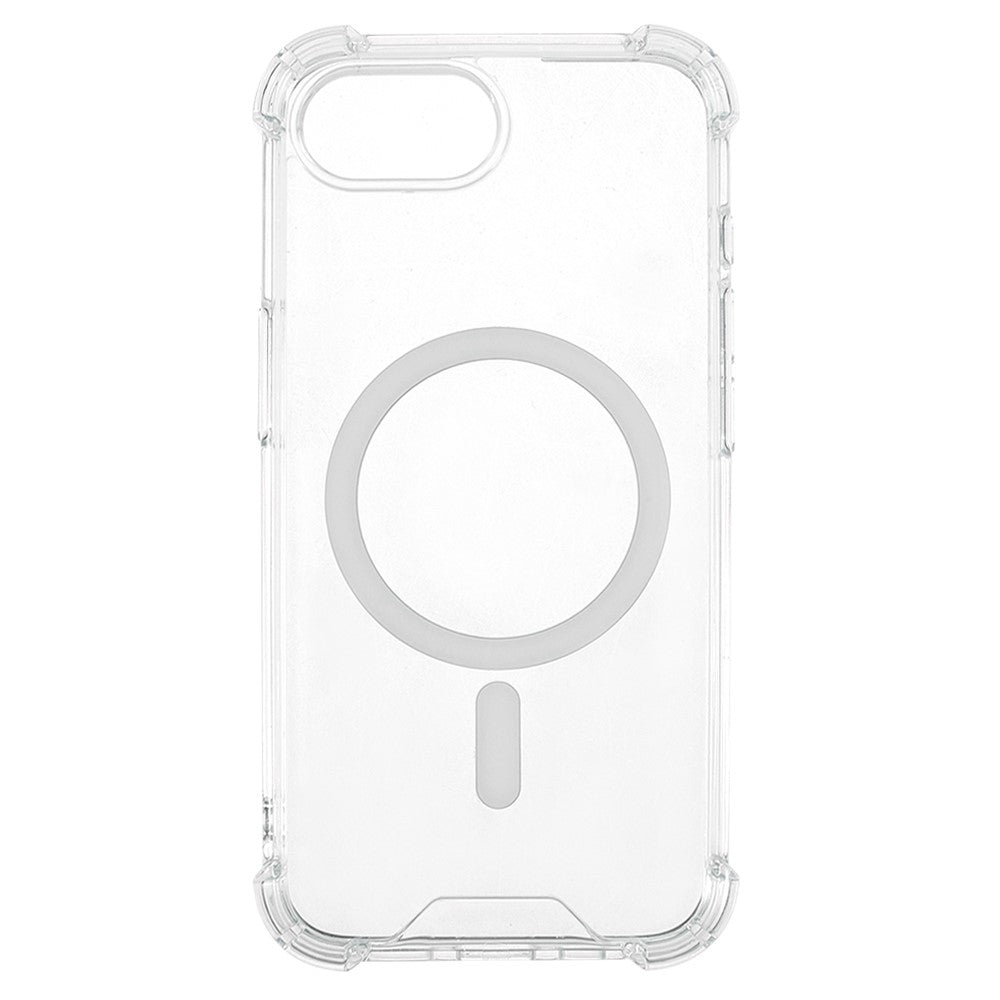 For iPhone 17e / 16e Clear Phone Case Compatible with MagSafe 1.5mm Shockproof Back Cover