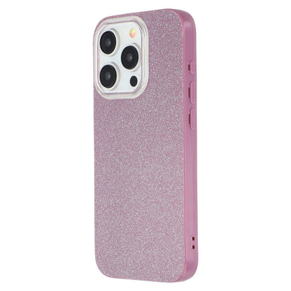 For iPhone 14 Pro Case IMD Glitter TPU Phone Cover Large Camera Cutout
