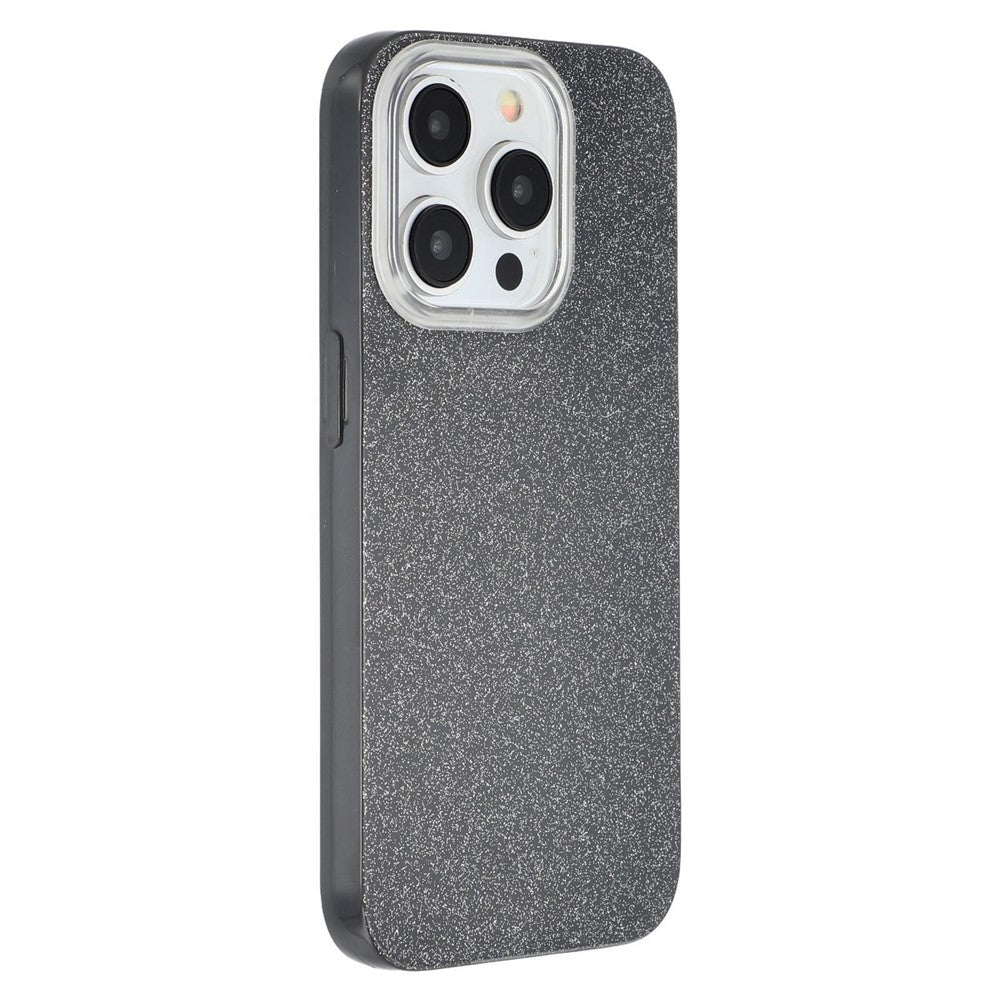 For iPhone 14 Pro Case IMD Glitter TPU Phone Cover Large Camera Cutout