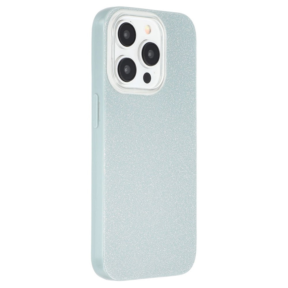 For iPhone 14 Pro Case IMD Glitter TPU Phone Cover Large Camera Cutout