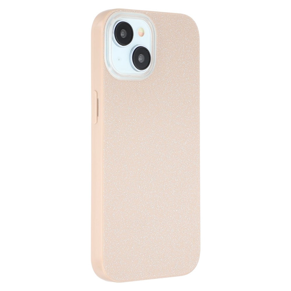 For iPhone 14 / 13 Case IMD Glitter TPU Phone Cover Large Camera Cutout