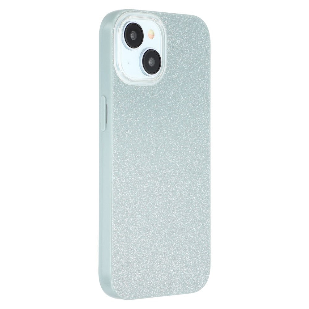 For iPhone 14 / 13 Case IMD Glitter TPU Phone Cover Large Camera Cutout