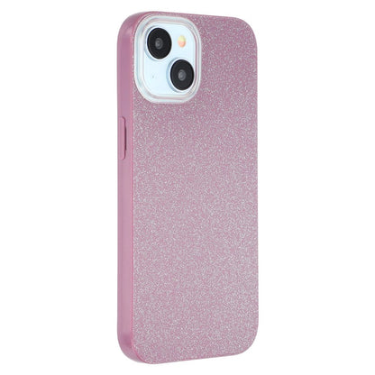 For iPhone 14 / 13 Case IMD Glitter TPU Phone Cover Large Camera Cutout