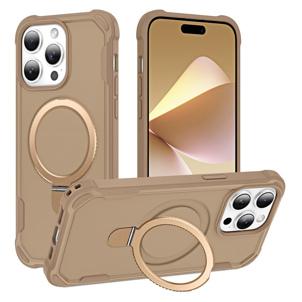 For iPhone 14 Pro Case Compatible with MagSafe Kickstand TPU + PC Shockproof Phone Back Cover