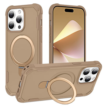 For iPhone 14 Pro Case Compatible with MagSafe Kickstand TPU + PC Shockproof Phone Back Cover